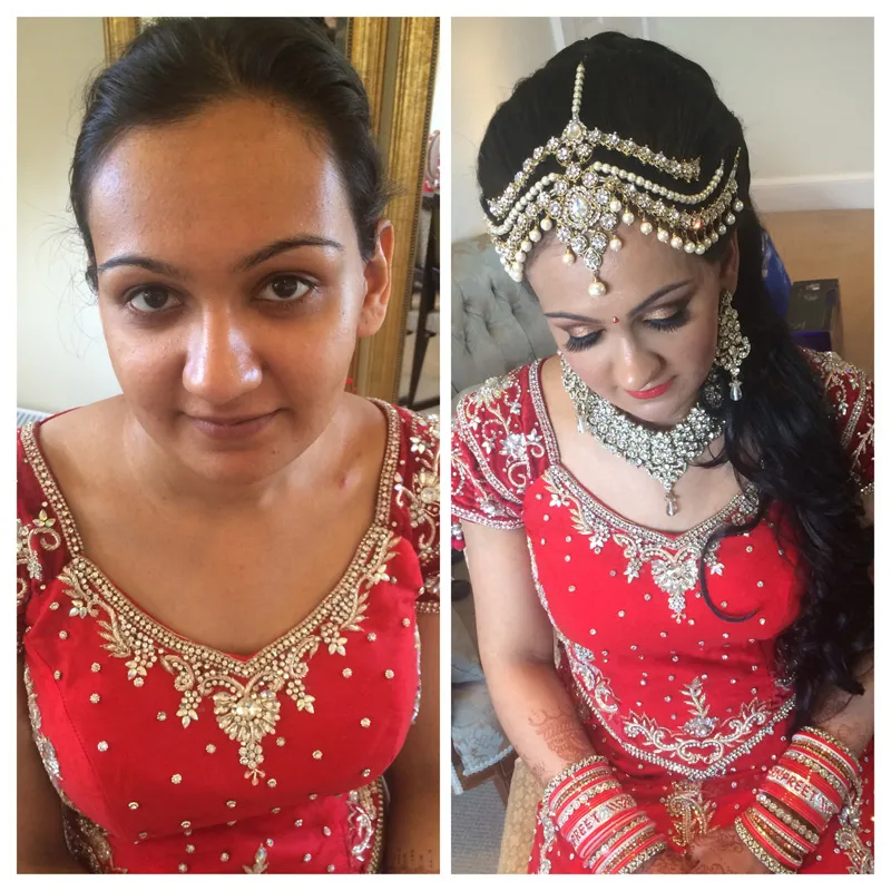 BEFORE and AFTER Bridal